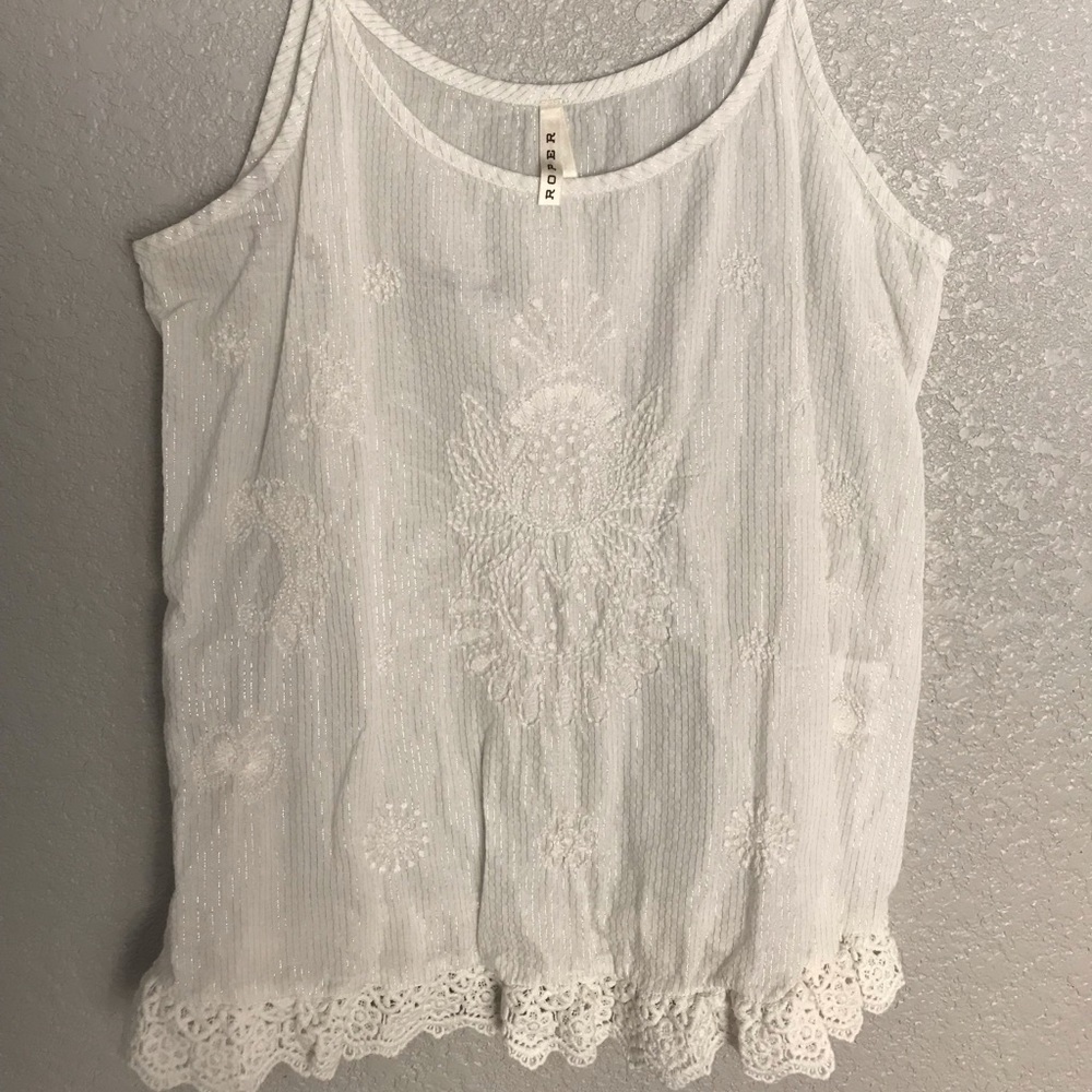 Roper tank top